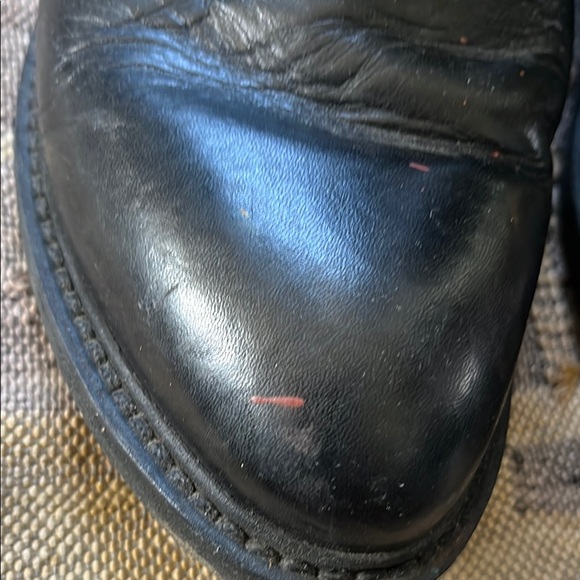 Golden Goose black leather biker boots 39 - Picture 4 of 12